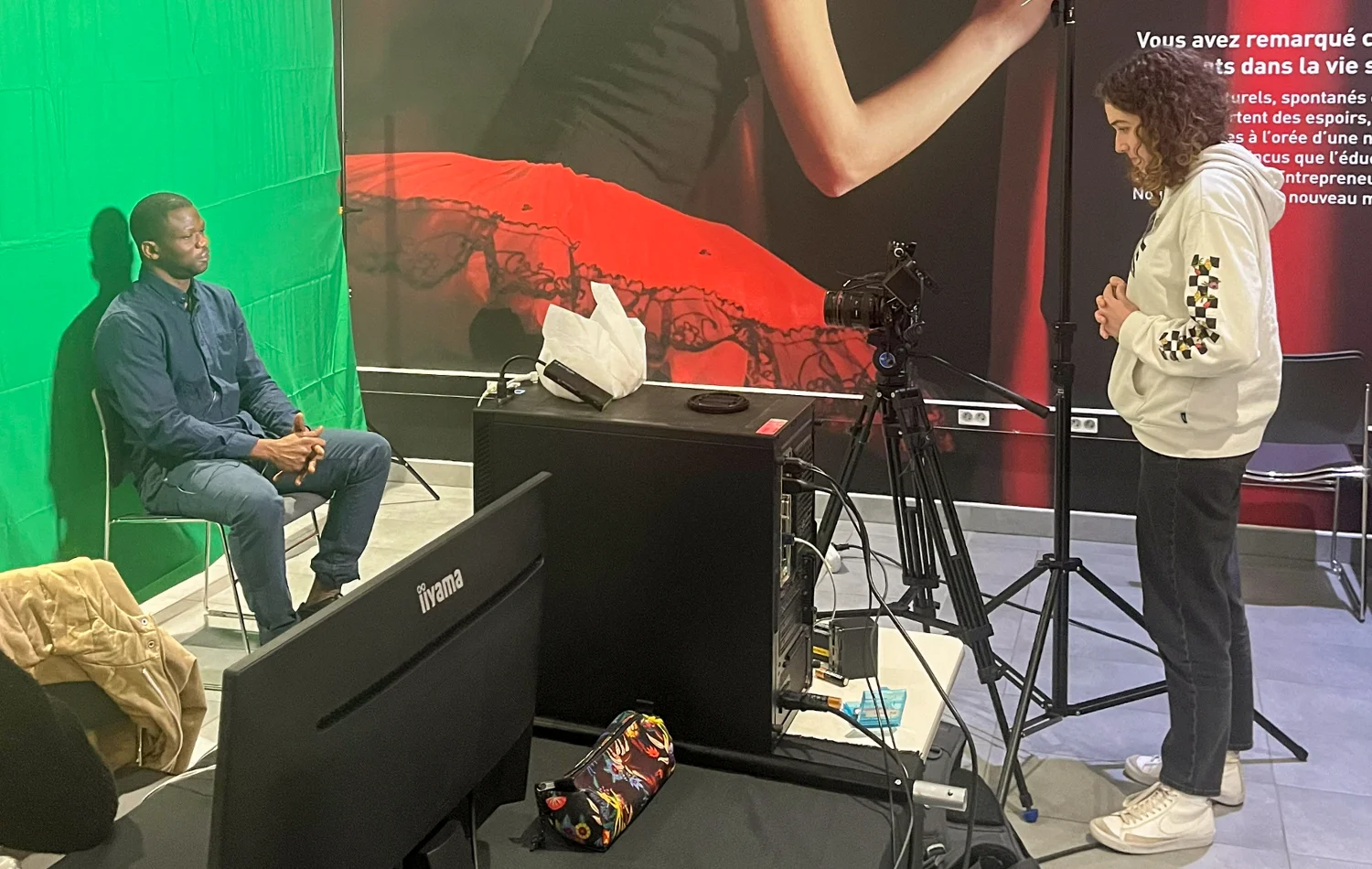 Journée HEJ 2023 - atelier CV vidéo proposé par Cortex Média