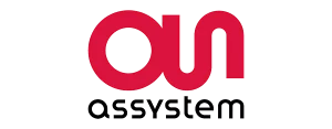 Logo de l'entreprise Assystem, adhérente du GETH