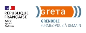 Logo du Greta de Grenoble, partenaire du GETH