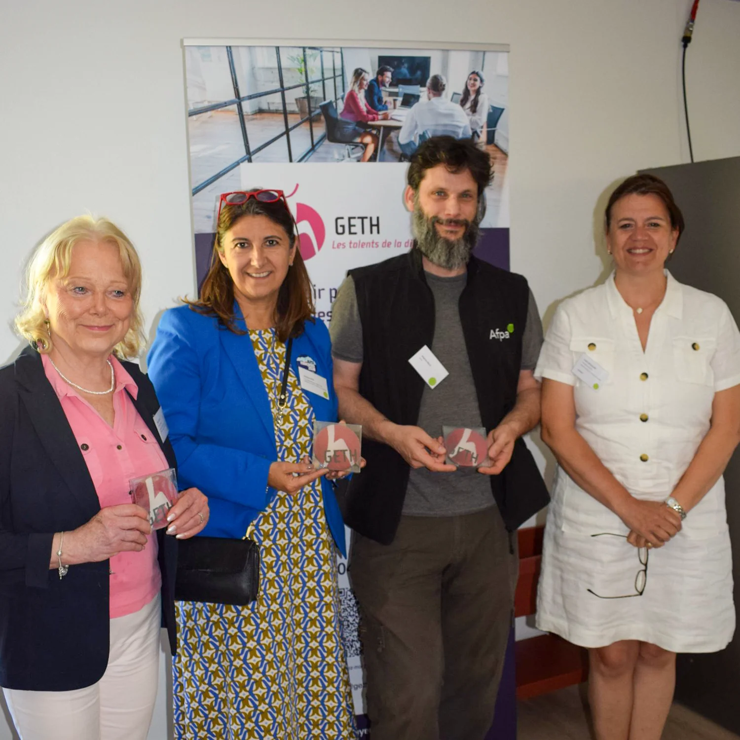 Assemblée générale 2024 du GETH - gagnants l'atelier quizz sur les jeux paralympiques 2024