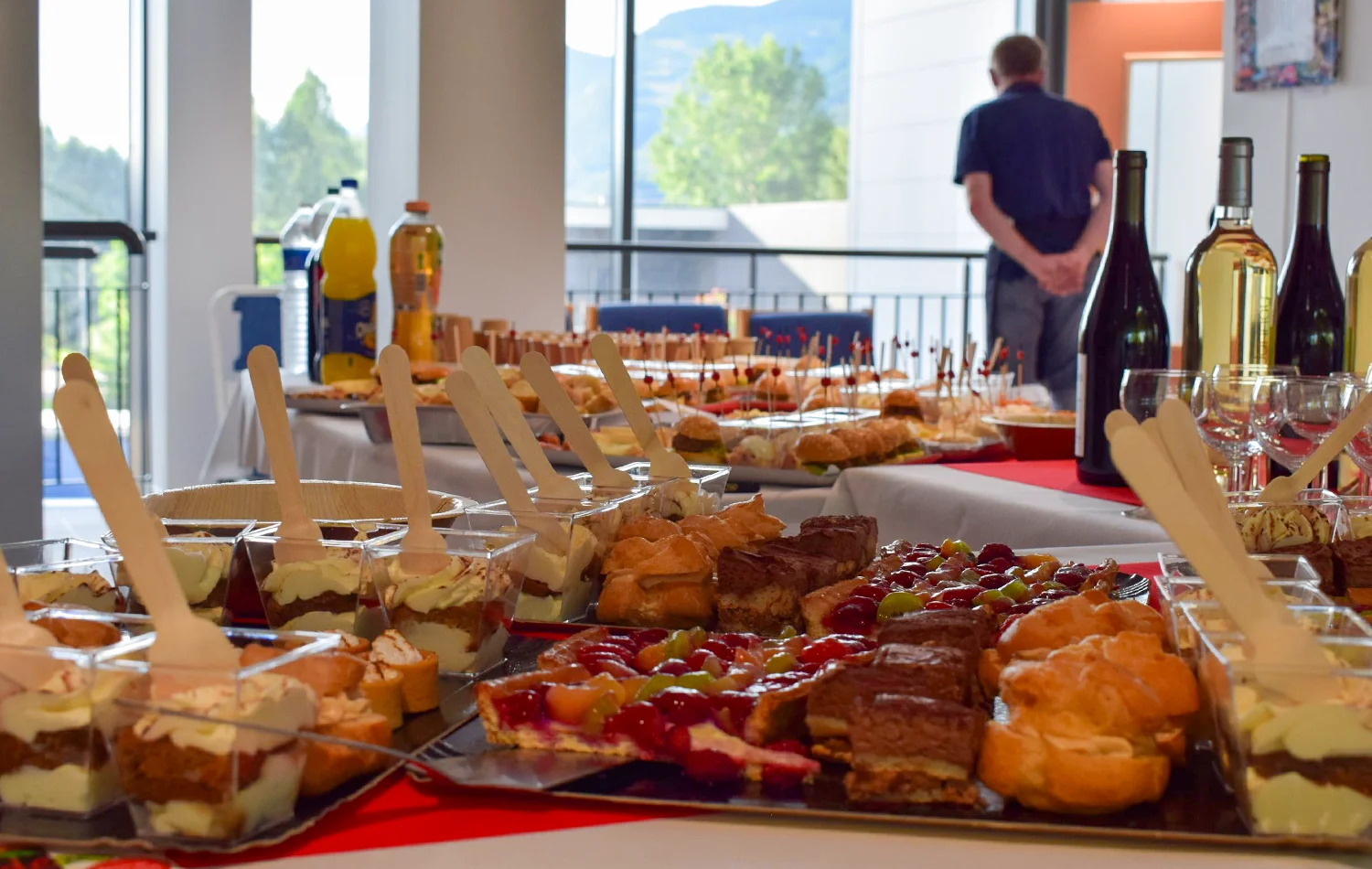 Assemblée générale 2024 du GETH - buffet dînatoire concocté par Ode Traiteur