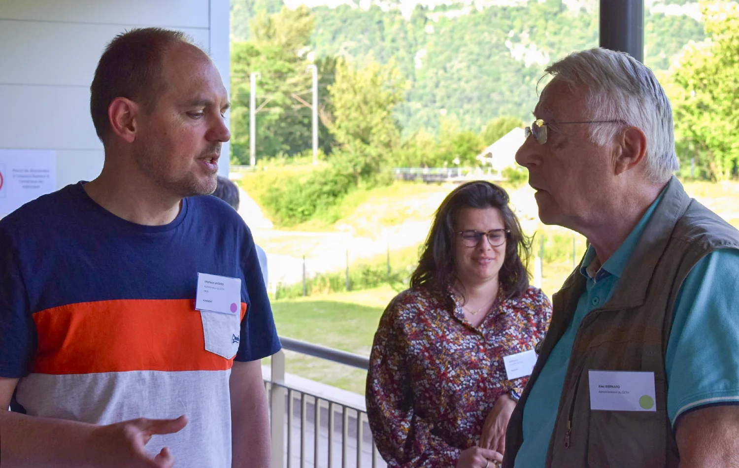 Assemblée générale 2024 du GETH - portrait de Stéphane Vassard et Alec Bernard