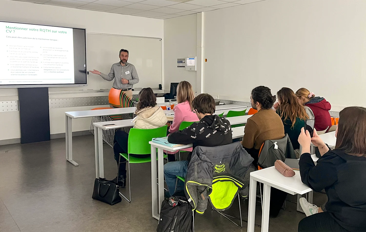 Visuel Actu Evénement - HEJ 2023 - Atelier Handicap et recherche d'emploi par Cap Emploi Journée HEJ 2023 - atelier Aborder le handicap dans sa recherche d'emploi proposé par Cap Emploi