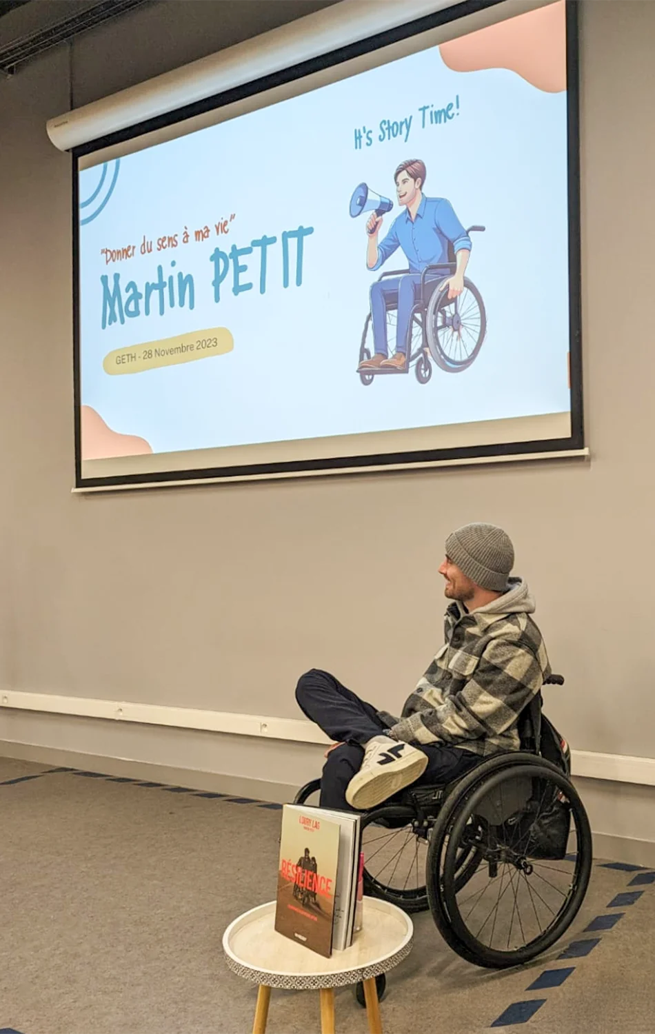 Visuel Actu Evénement - HEJ 2023 - Conférence Marin Petit Journée HEJ 2023 - conférence de Martin Petit