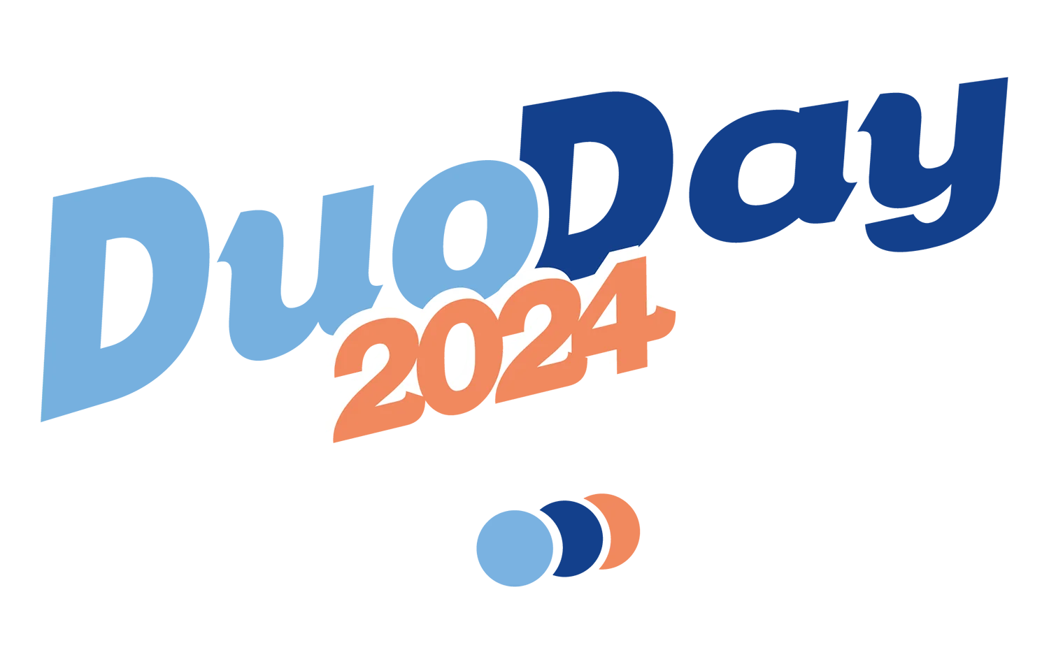 LOGO - Duo Day 2024 Logo de l'opération Duo Day 2024