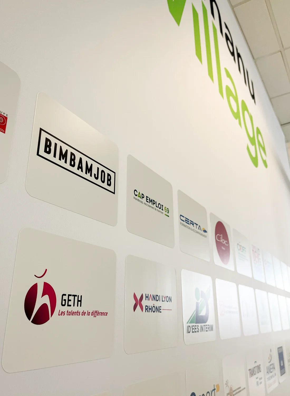 Le GETH se développe dans le lyonnais - Logos des exposants