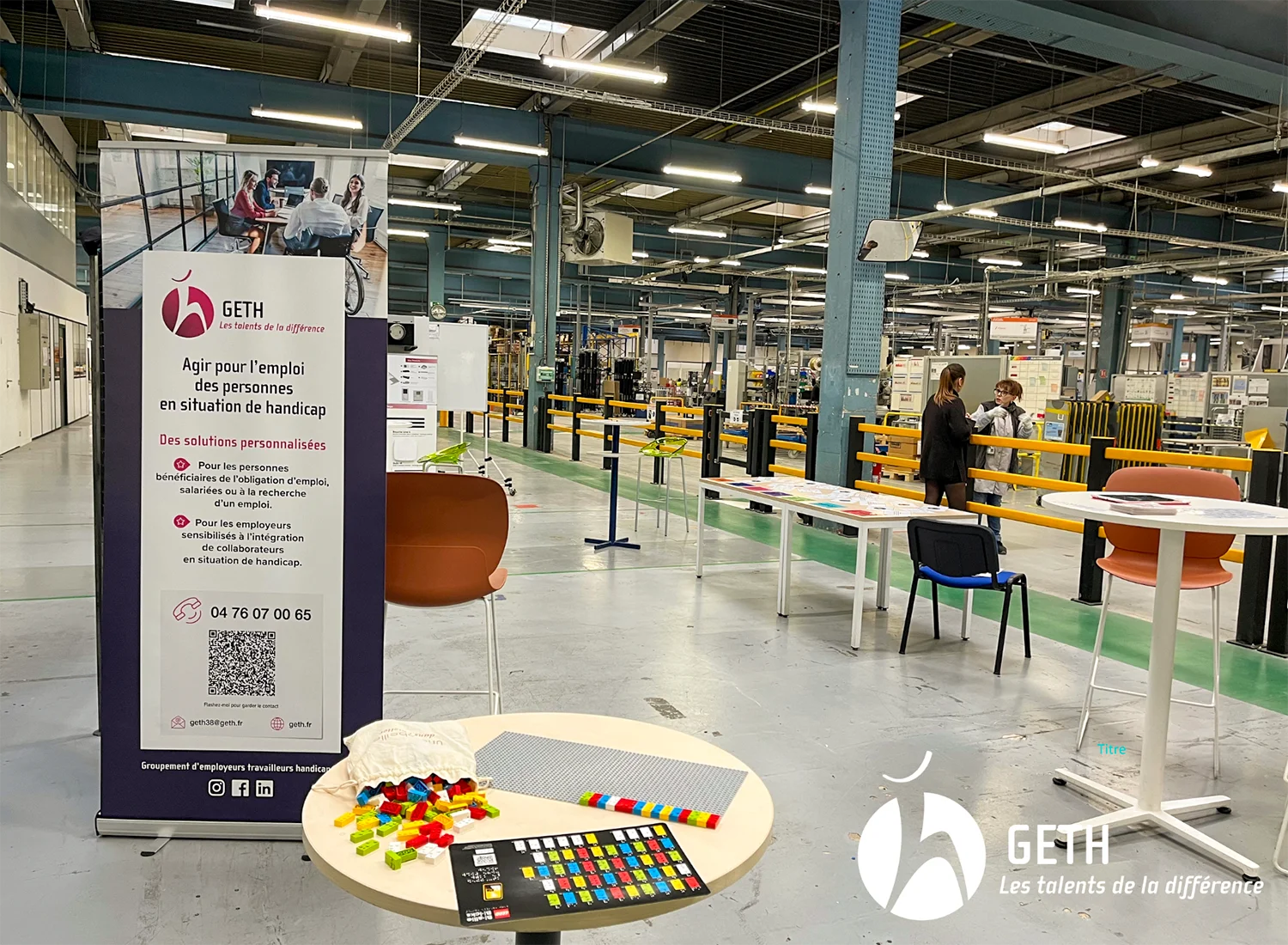 SEEPH 2024 - Atelier Handicap GETH 5 Semaine européenne pour l'emploi des personnes handicapées (SEEPH) 2024 - atelier proposé par le GETH