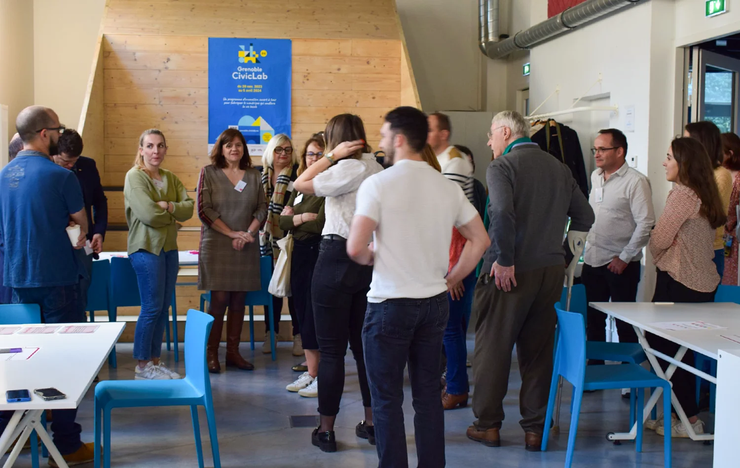 Soirée des adhérents du GETH 2024 - accueil des participants aux ateliers