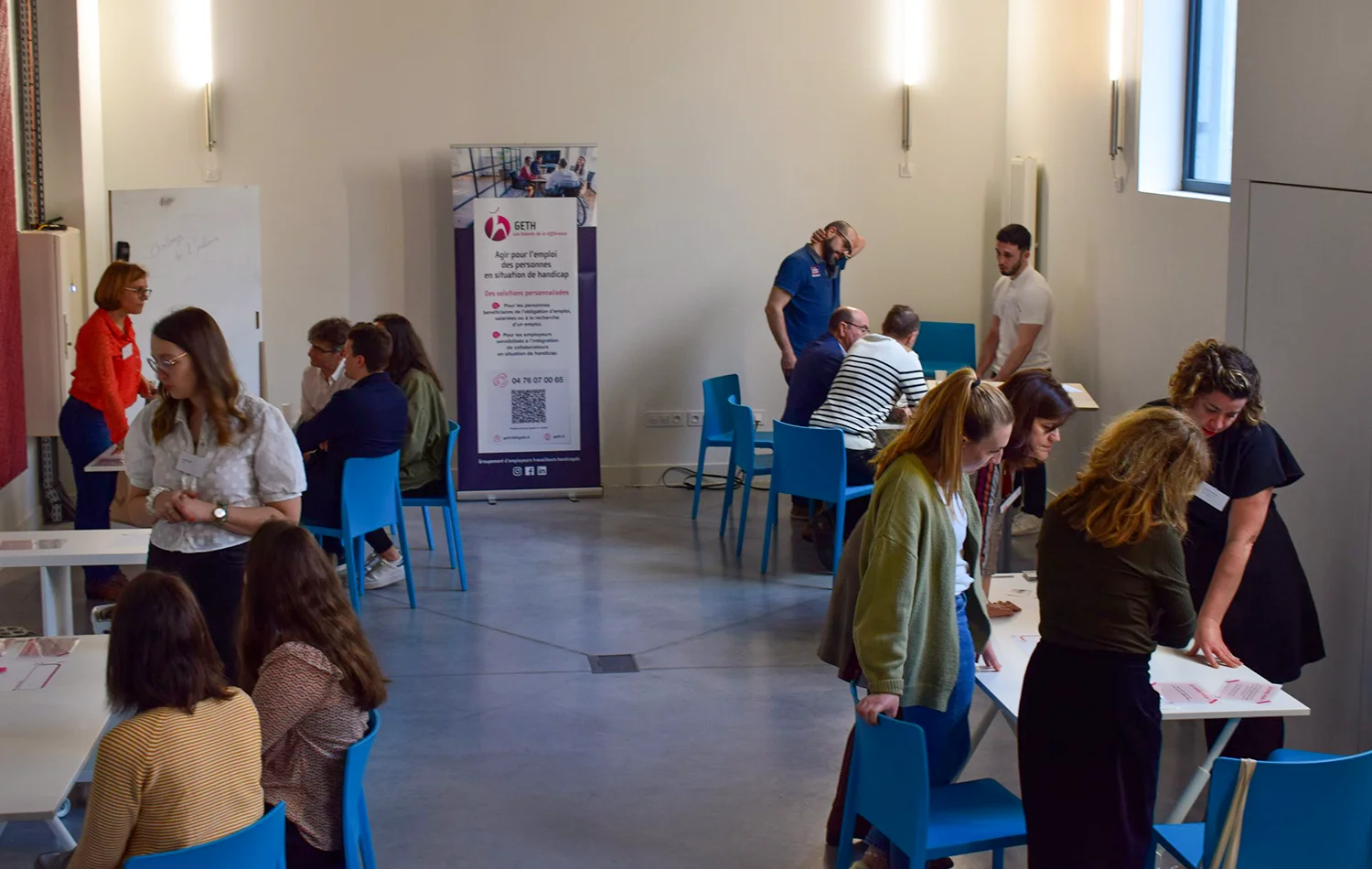 Soirée des adhérents du GETH 2024 - vue d'ensemble des ateliers