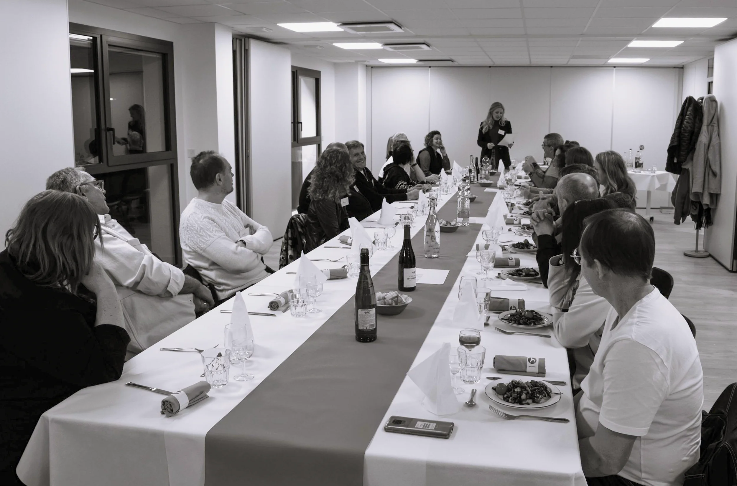 Soirée salariés 2025 - A table 1 Soirée des salariés du GETH, le 24 janvier 2025, à table