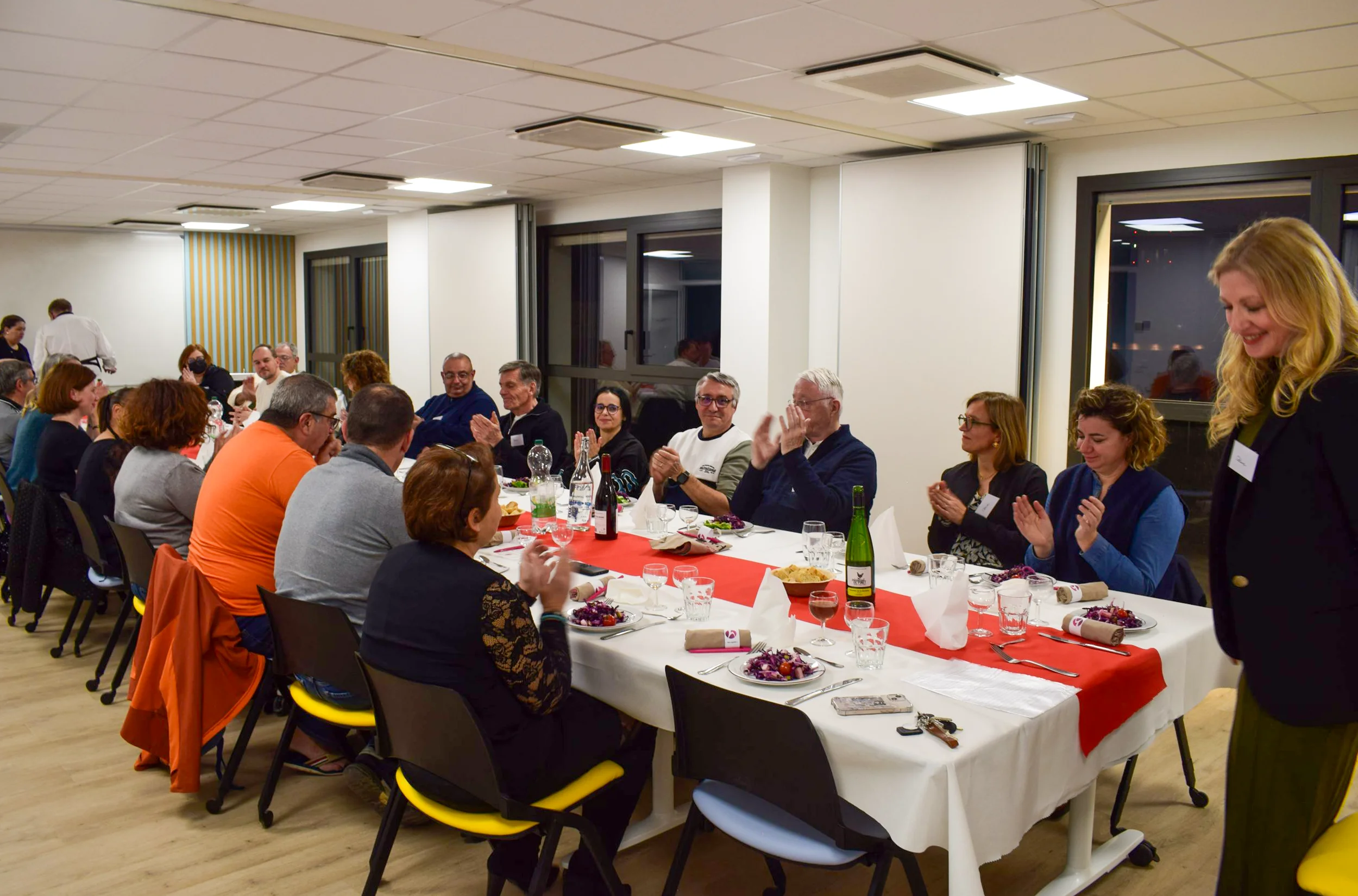 Soirée salariés 2025 - A table 2 Soirée des salariés du GETH, le 24 janvier 2025, à table