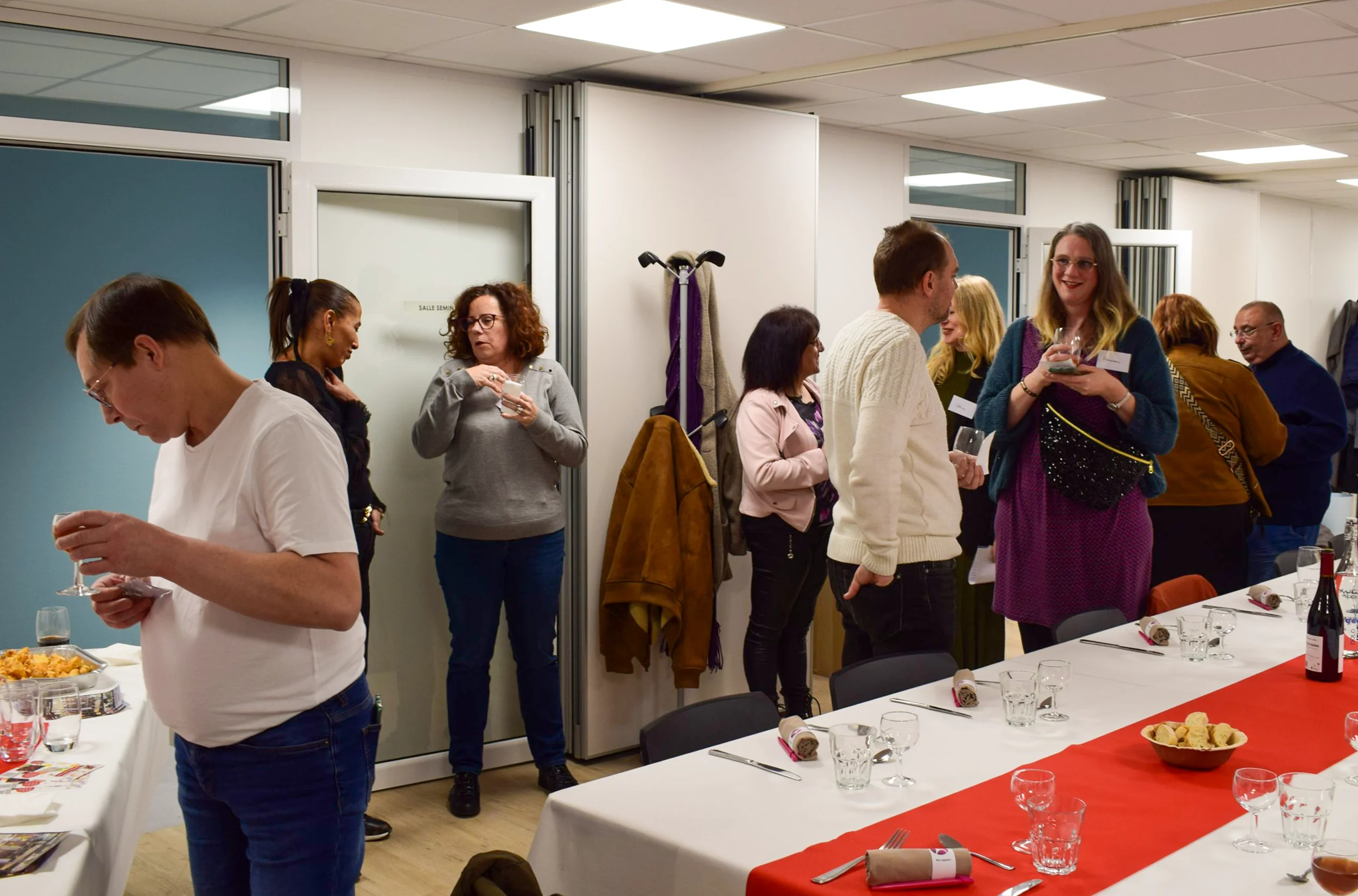 Soirée salariés 2025 - Apéritif 3 Soirée des salariés du GETH, le 24 janvier 2025, apéritif