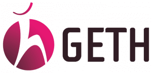 GETH - Logo sans base line horizontal - dégradé couleurs Logo du GETH (version horizontale sans base-line)